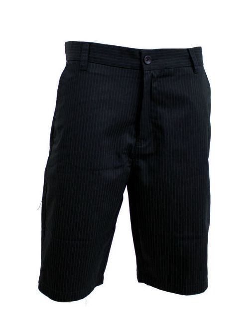 kraťasy pánske FOX - Essex - BLACK PINSTRIPE