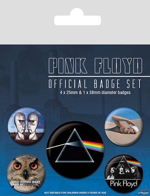 odznaky Pink Floyd - BP80489